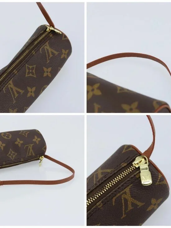 LOUIS VUITTON Monogram Papillon Pouch LV Auth LNZ580 - Picture 16 of 16